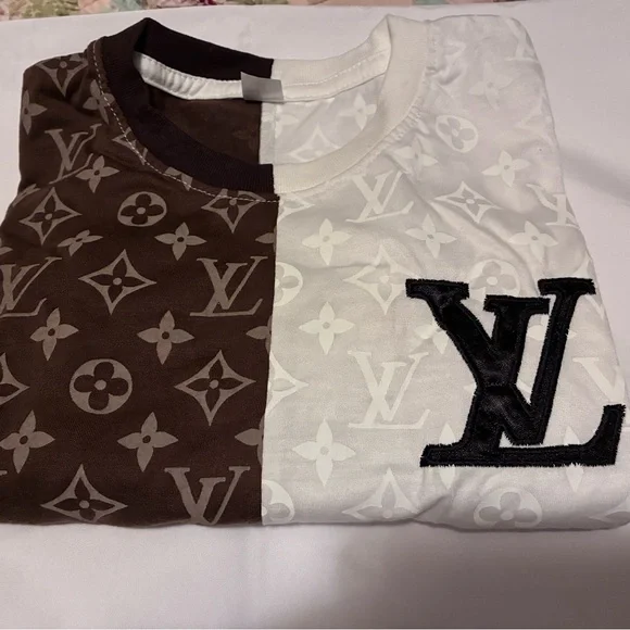 Kids Brown and White Designer Pajamas